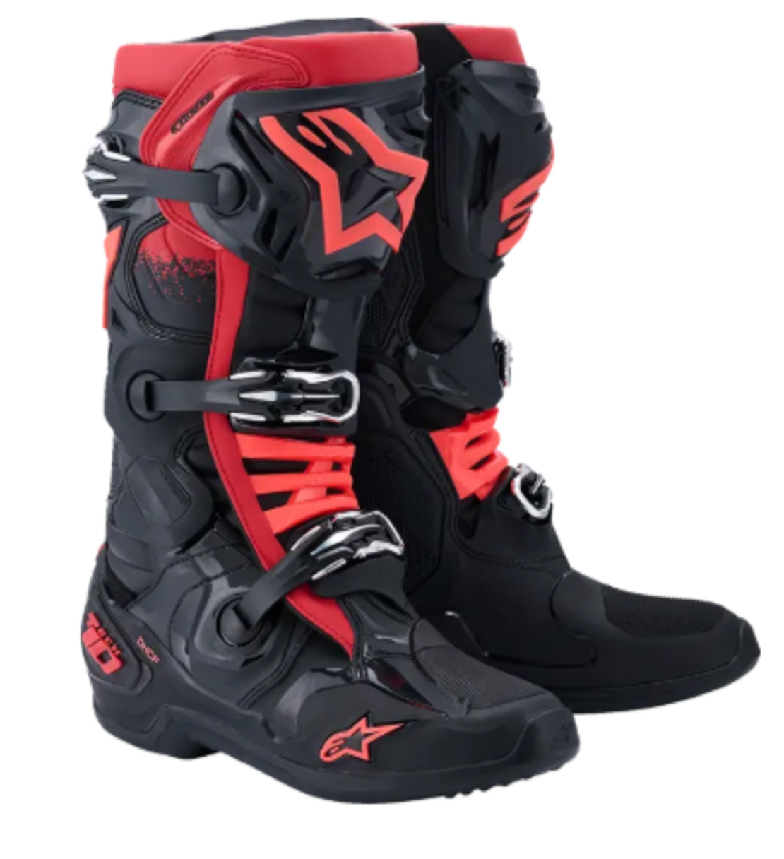 Мотокрос ботуши ALPINESTARS TECH 10 BLACK/RЕD