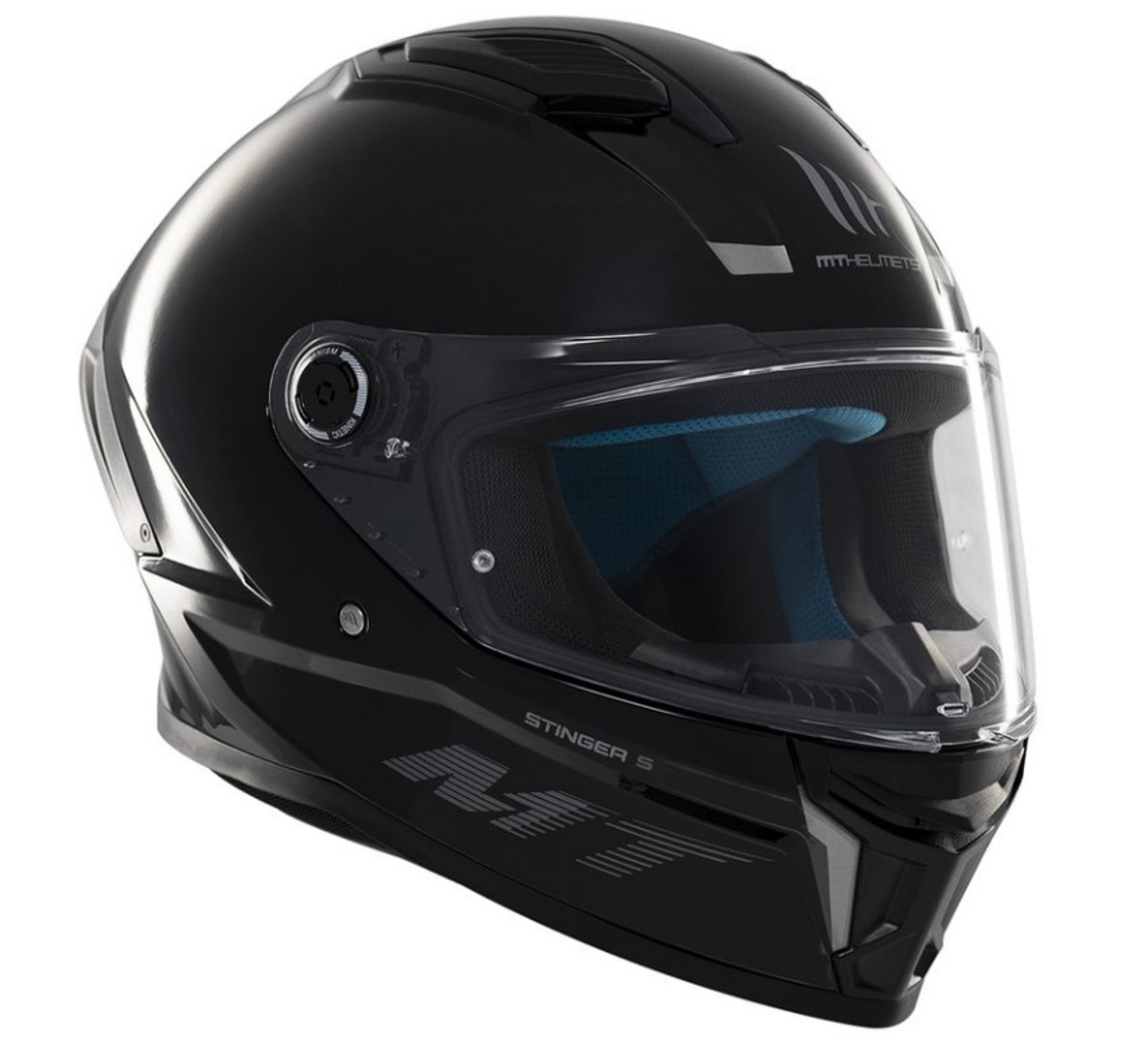 Каска MT STINGER 2 SOLID A11 GLOSS BLACK