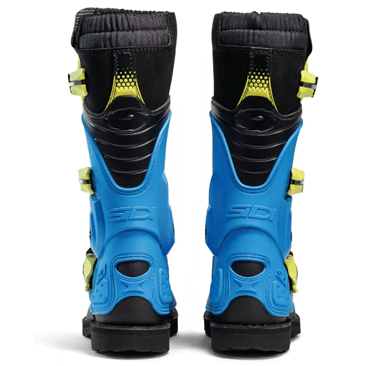 Детски мотокрос ботуши SIDI FLAME LIGHT BLUE/LIME