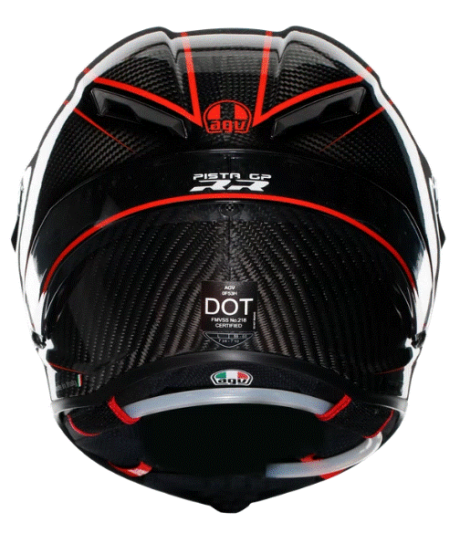 КАСКА AGV PISTA GP RR PERFORMANTE CARBON/RED