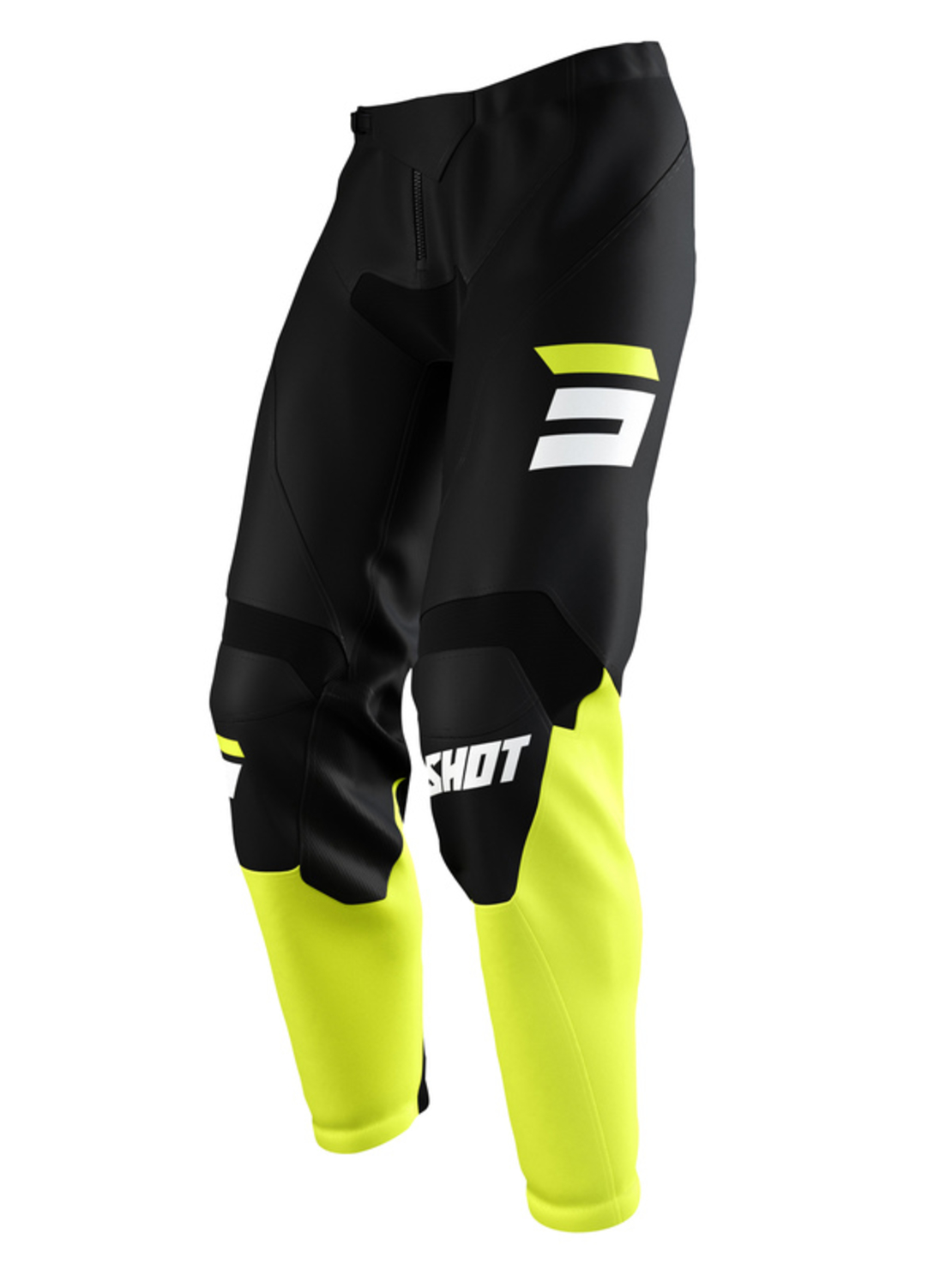 Мотокрос брич SHOT Burst Neon Yellow