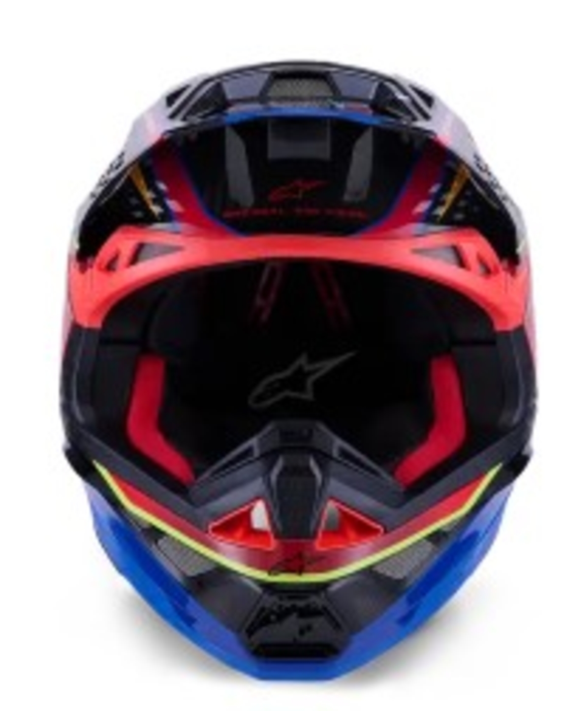 Мотокрос каска ALPINESTARS SM10 ERA BLUE/RED/YL