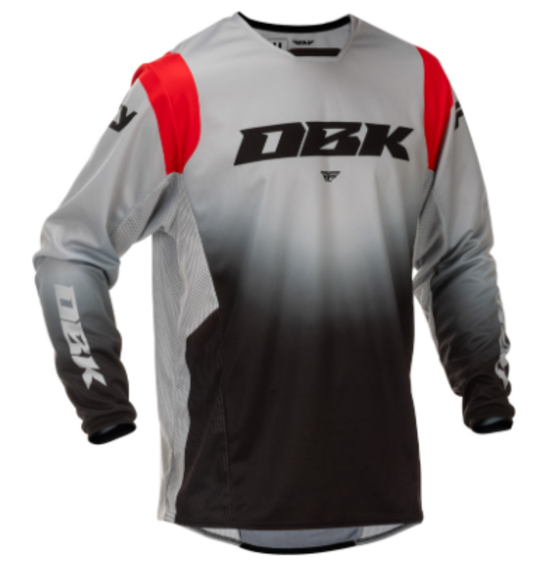 Мотокрос блуза FLY RACING Kinetic DBK Special Edition - Grey/Black/Red