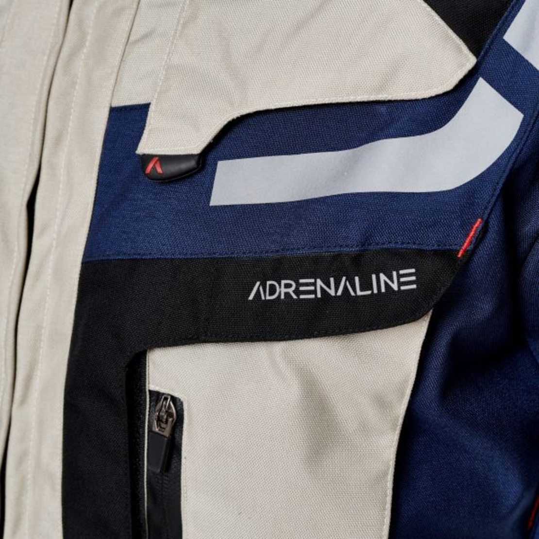 Текстилно мото яке ADRENALINE CAMELEON 2.0 BEIGE/NAVY