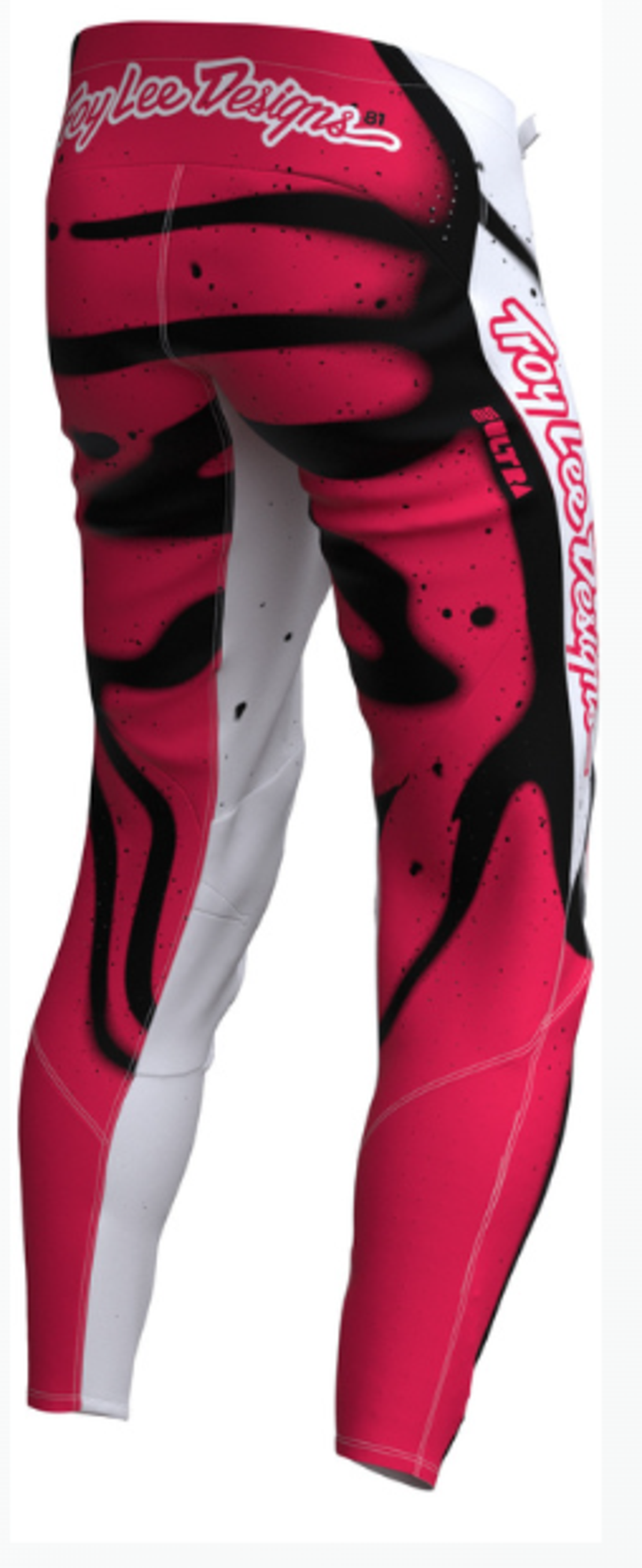 Мотокрос брич TROY LEE DESIGNS SE Ultra Membrane Pants - White/Infra Red