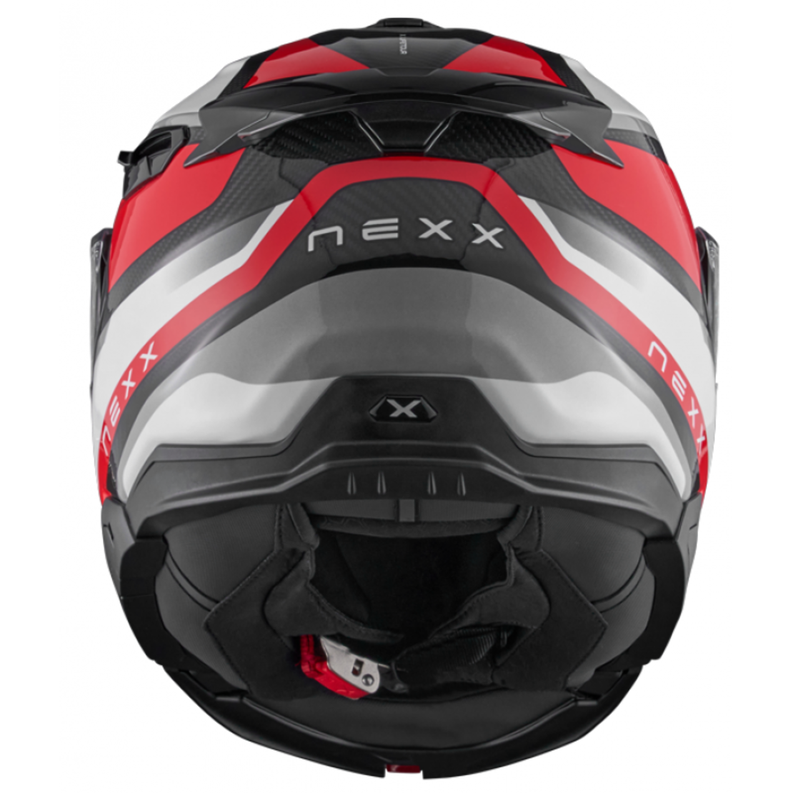 Каска NEXX X.LIFETOUR FLIP UP PRO MILE WHITE RED