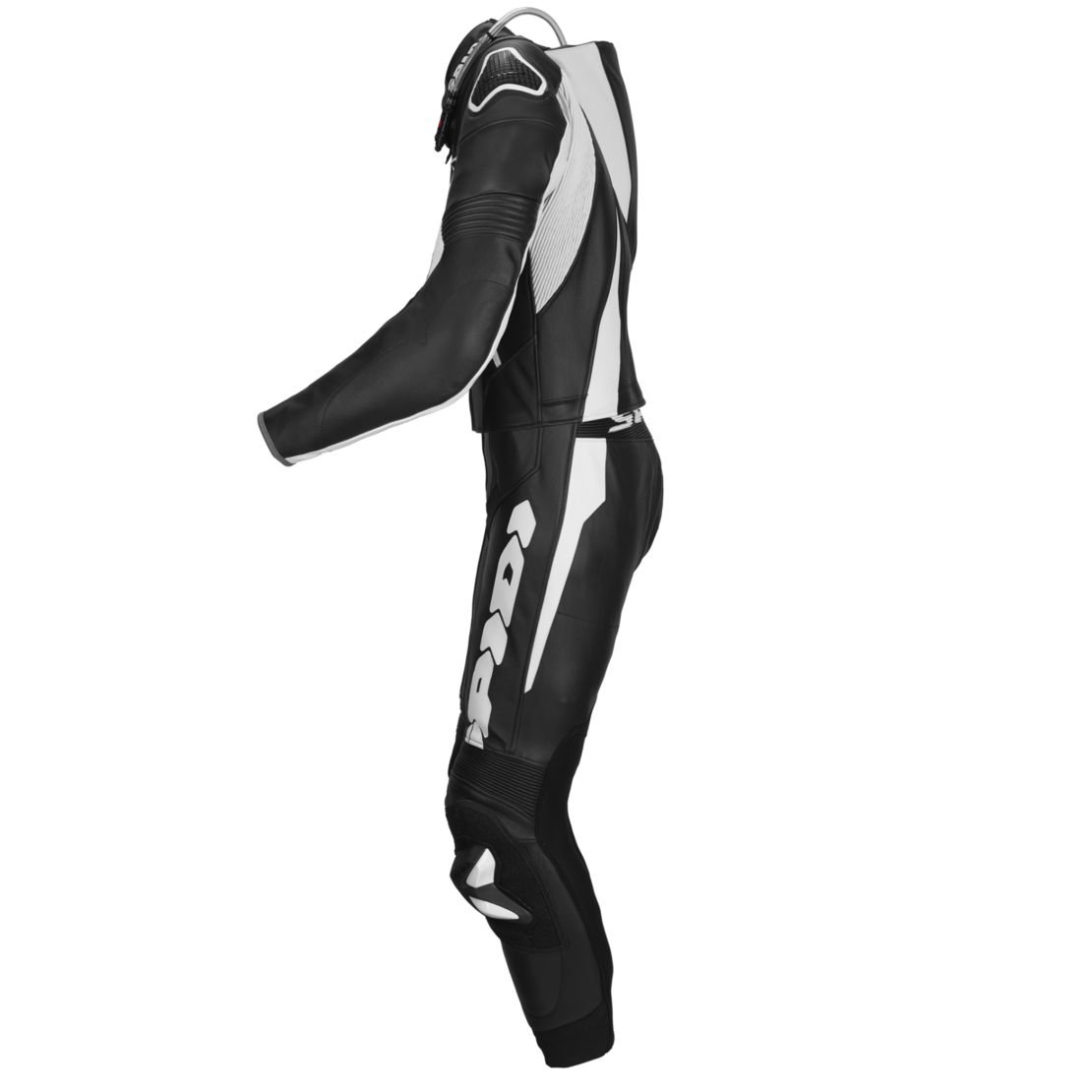 Кожен екип от две части SPIDI SPORT WARRIOR TOUR BLACK/WHITE