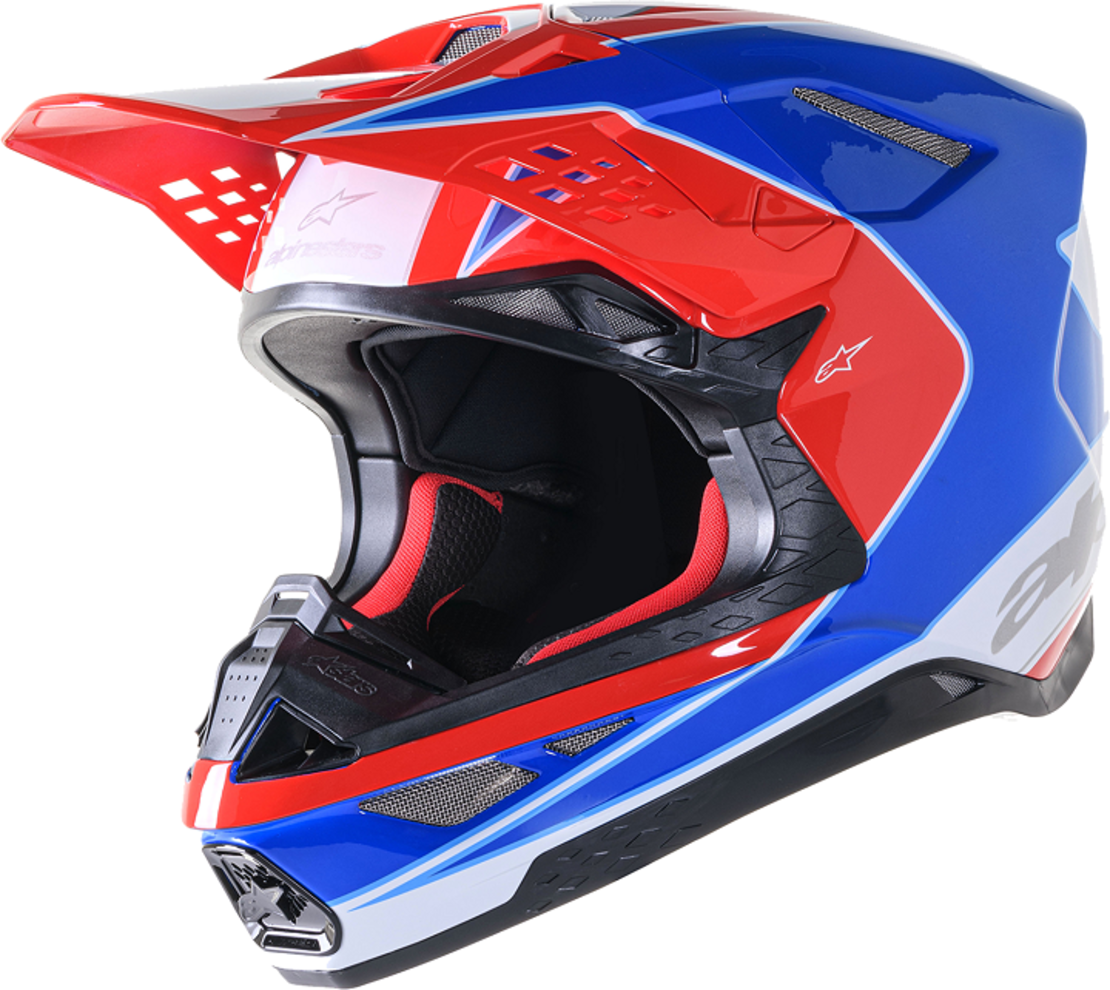Мотокрос каска ALPINESTARS SM10 AEON RD/BL