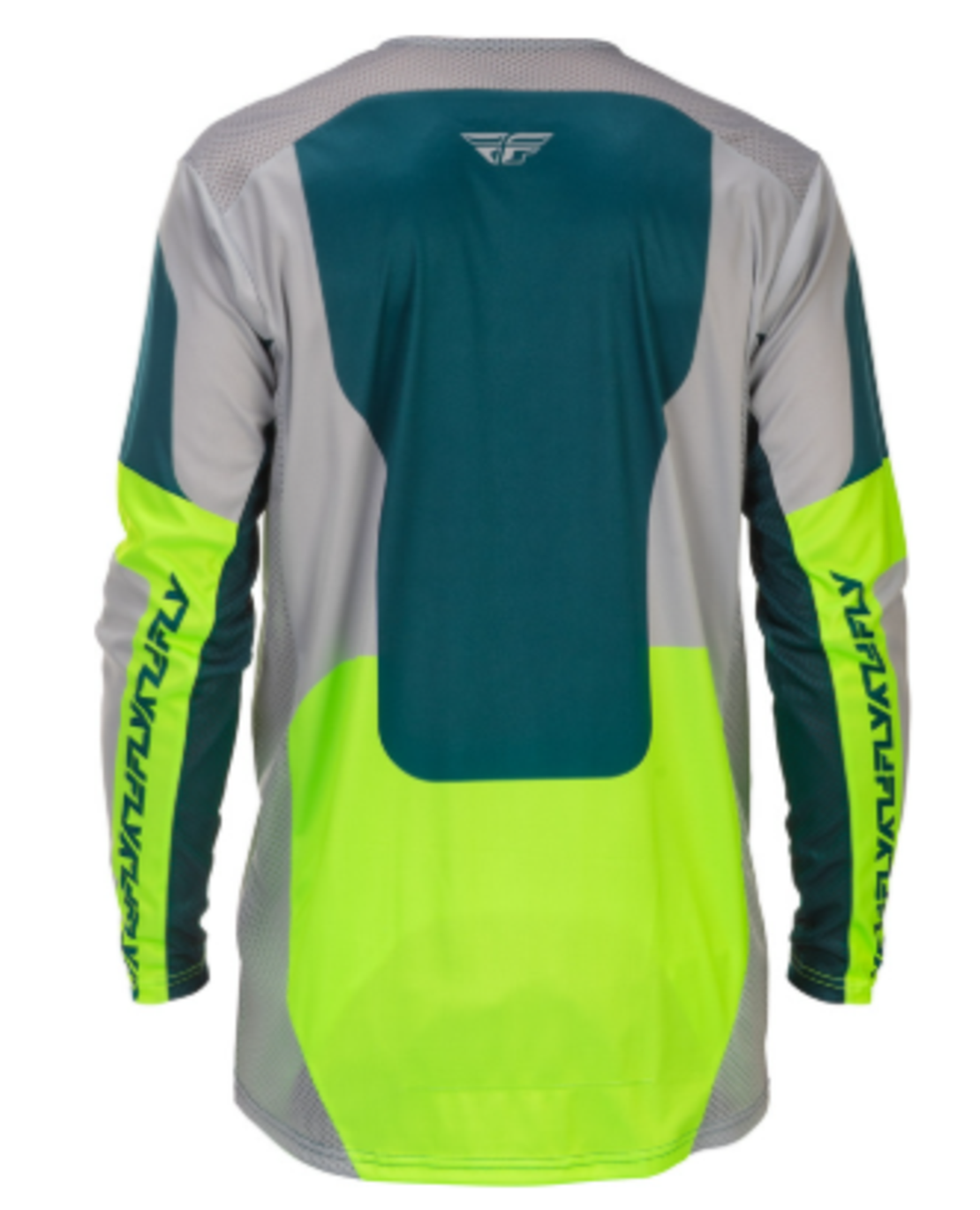 Мотокрос блуза FLY RACING Lite- Grey/Lime/Teal