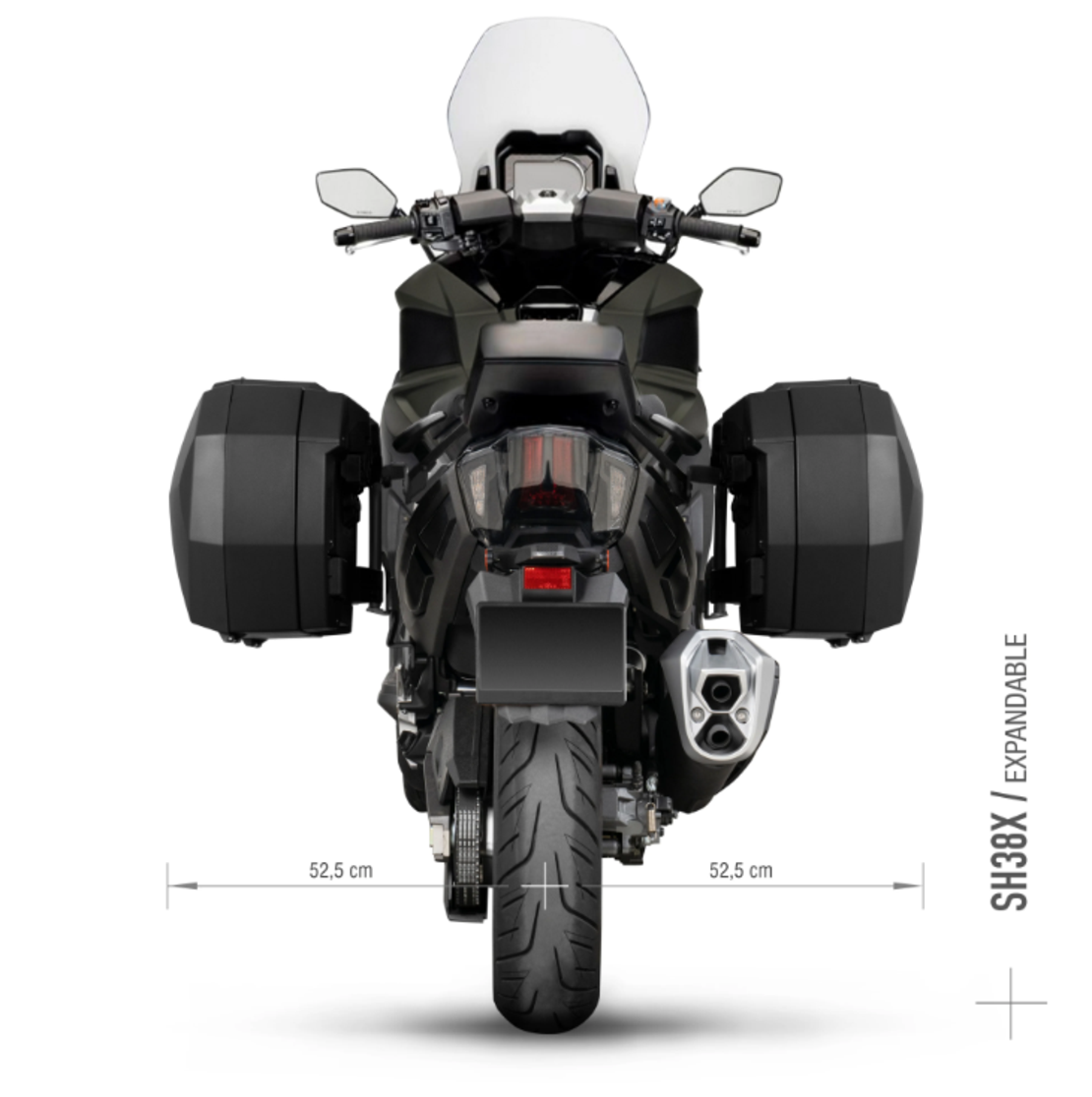 Монтажен комплект за куфари SHAD 3P SYSTEM KYMCO CV3 550 '22