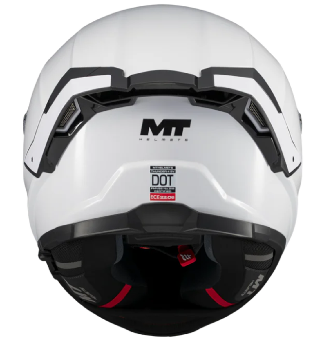 Каска MT THUNDER 4 SV PURE WHITE