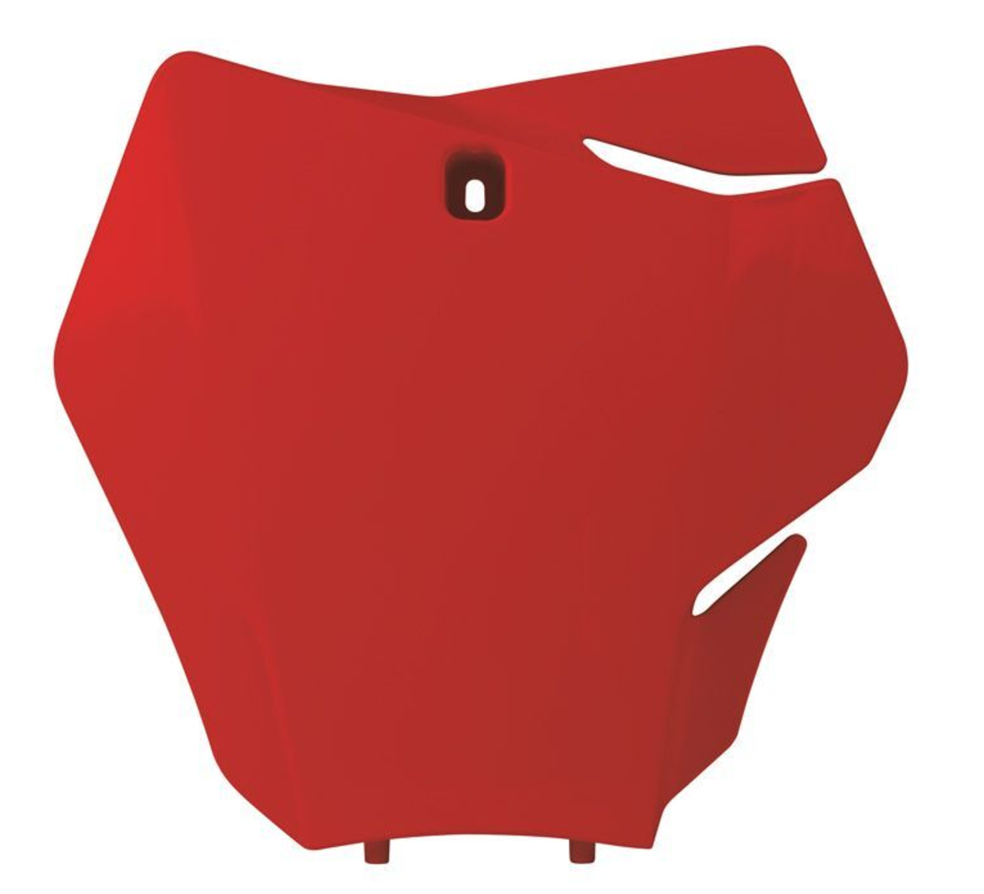 Табела за номер RACETECH Front Number Plate - Gas Gas 21-24 (Red)