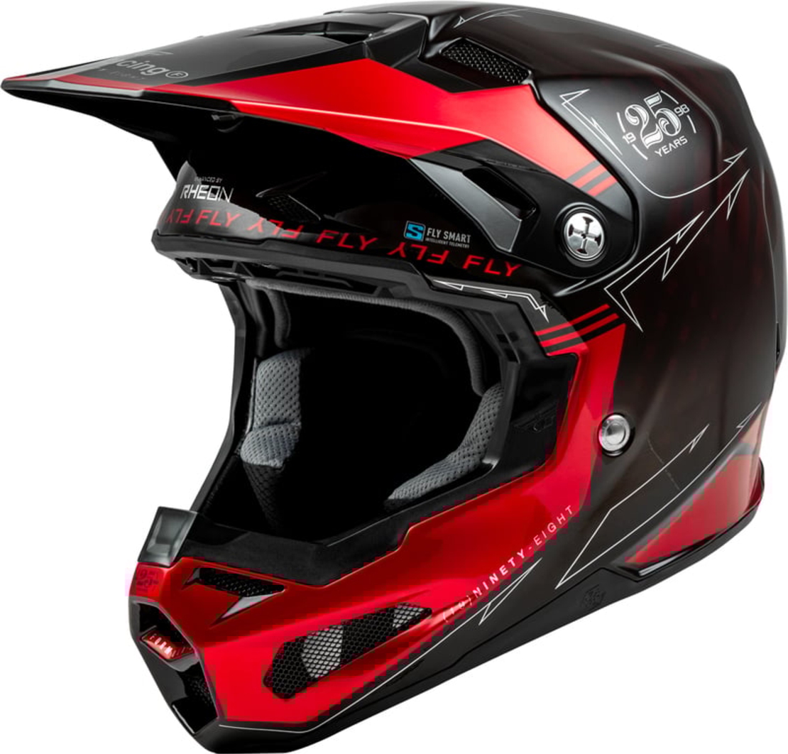 Мотокрос каска FLY RACING Formula CC Tektonic - Black/Red