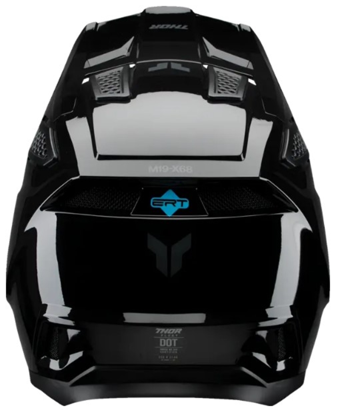 Мотокрос каска THOR FLEET BLACKOUT GLOSS