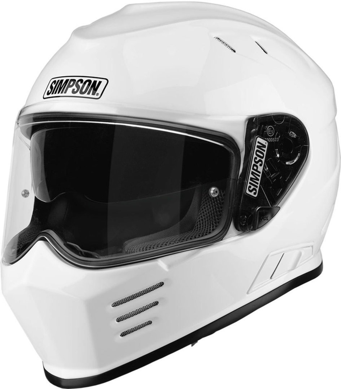 Каска SIMPSON VENOM SOLID GLOSS WHITE