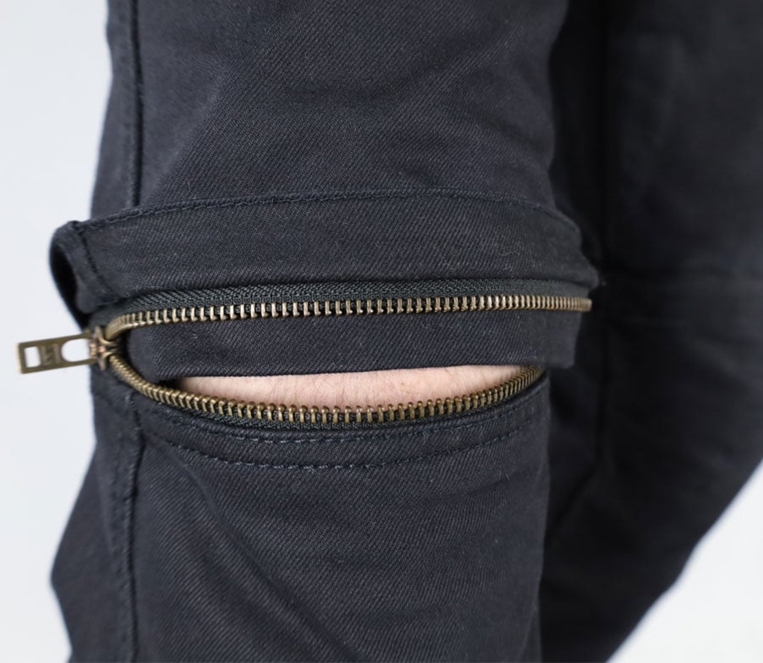 Мото дънки TRILOBITE 25605 DUAL 3.0 BLACK 2in1 AA