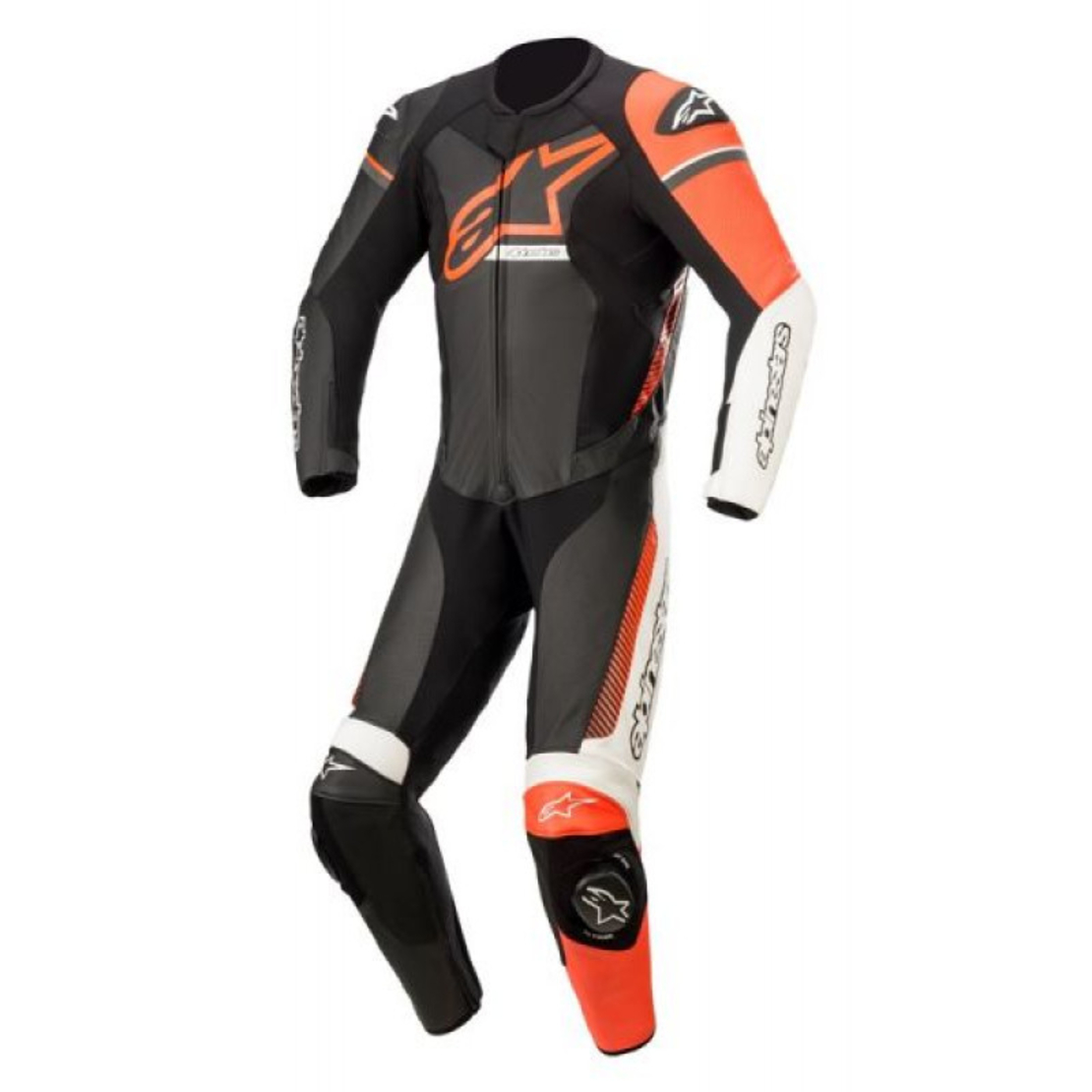 Кожен мото екип ALPINESTARS GP FORCE V2 BLACK/RED/WHITE