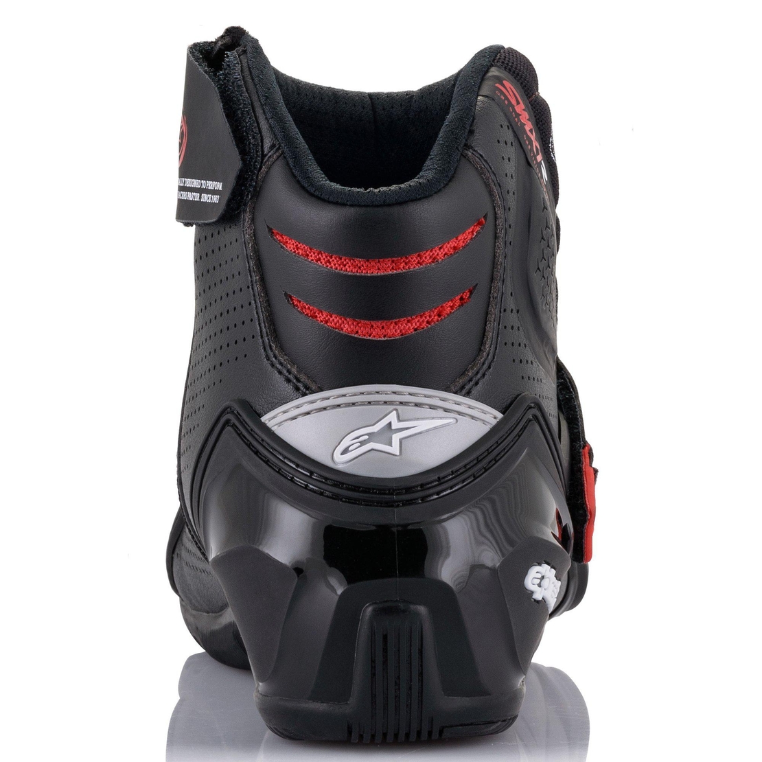 МОТО БОТИ ALPINESTARS SMX-1 R V2 VENTED BLACK/RED