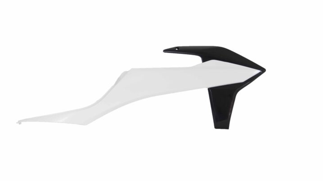 Пластмасови капаци за радиатор RACETECH Radiator Cover KTM 20-23 (White/Black)