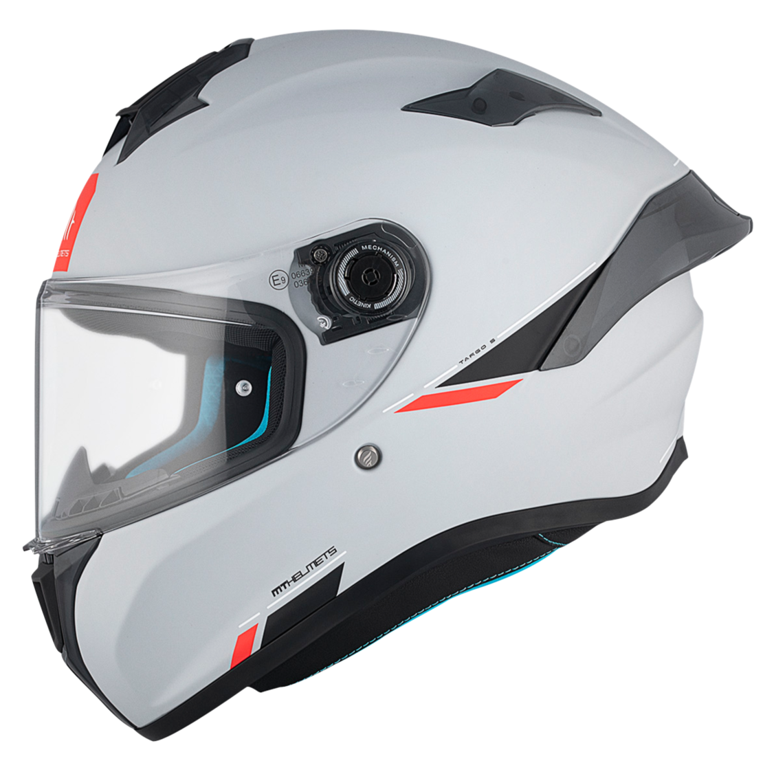 Каска MT TARGO S SOLID A12 GLOSS GRAY