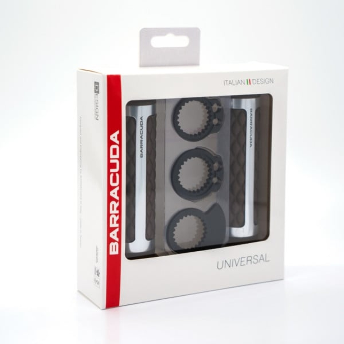 Мото ръкохватки BARRACUDA CLASSIC BROWN BLACK GRIPS