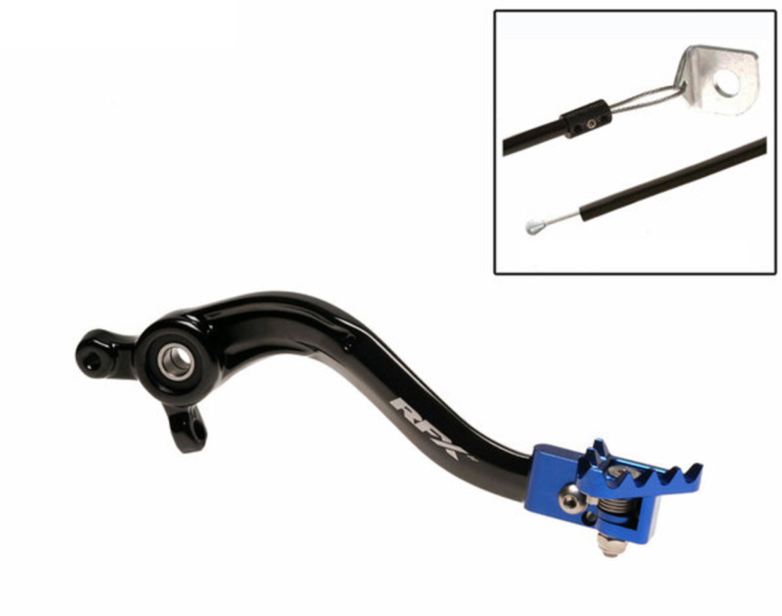 Заден лост за спирачка RFX Pro FT Rear Brake Lever (Black/Blue)