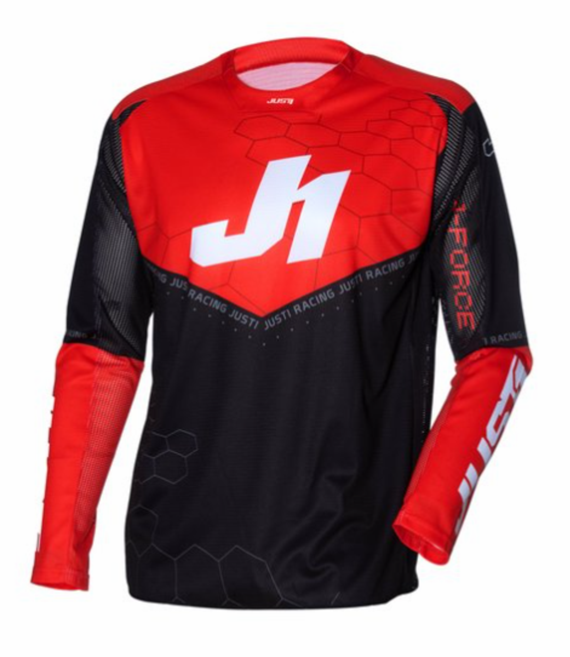 Мотокрос джърси Just1 J-Force Hexa Red/Black/White