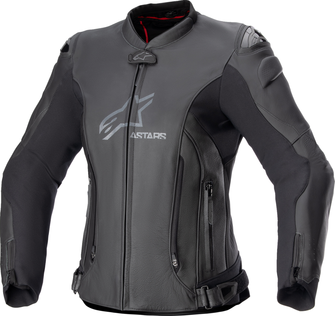 Дамско кожено яке ALPINESTARS Stella GP Plus R V4 BLK