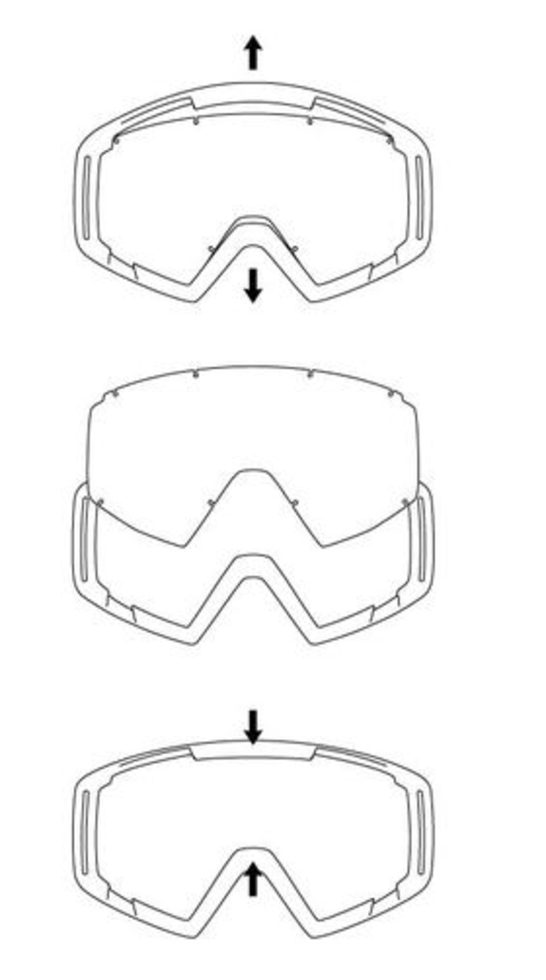 Плака за очила Spect Red Bull Strive - Clear flash AntiFog