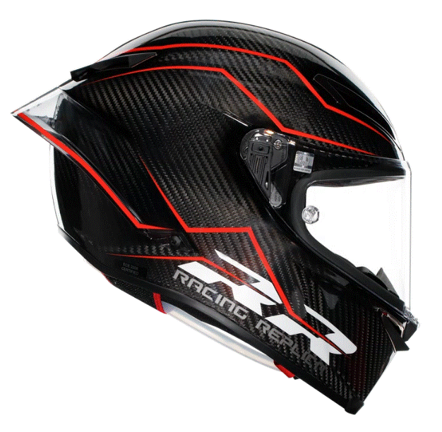 КАСКА AGV PISTA GP RR PERFORMANTE CARBON/RED