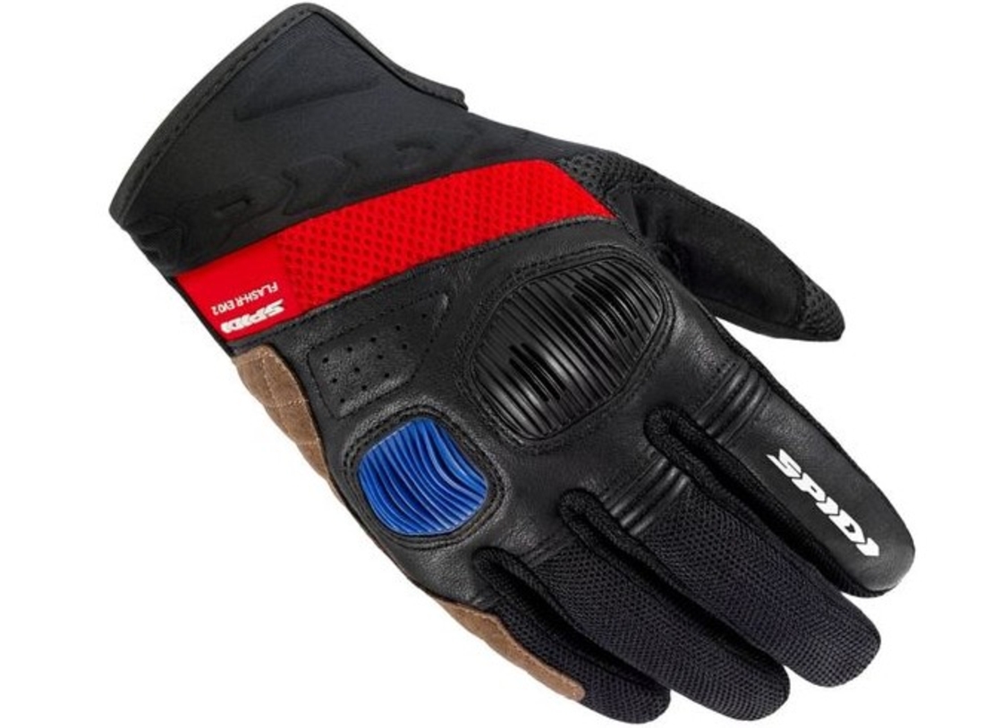 Мото ръкавици SPIDI FLASH-R EVO 2 BLACK/RED/BLUE