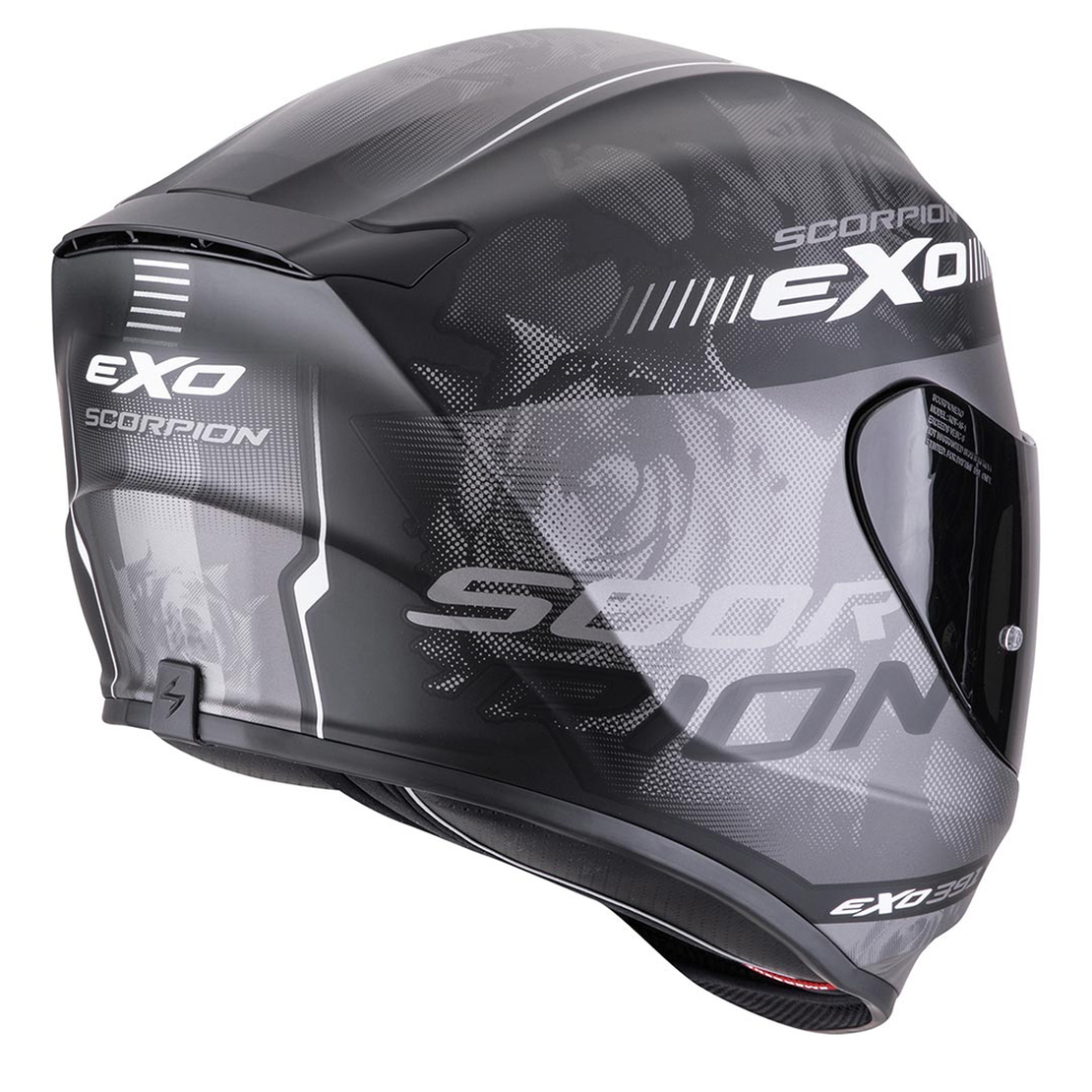 Каска SCORPION EXO 391 Ava Mat/Black/Silver