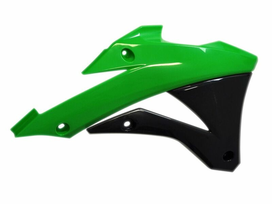 Пластмасови капаци за радиатор RACETECH KX85 Green