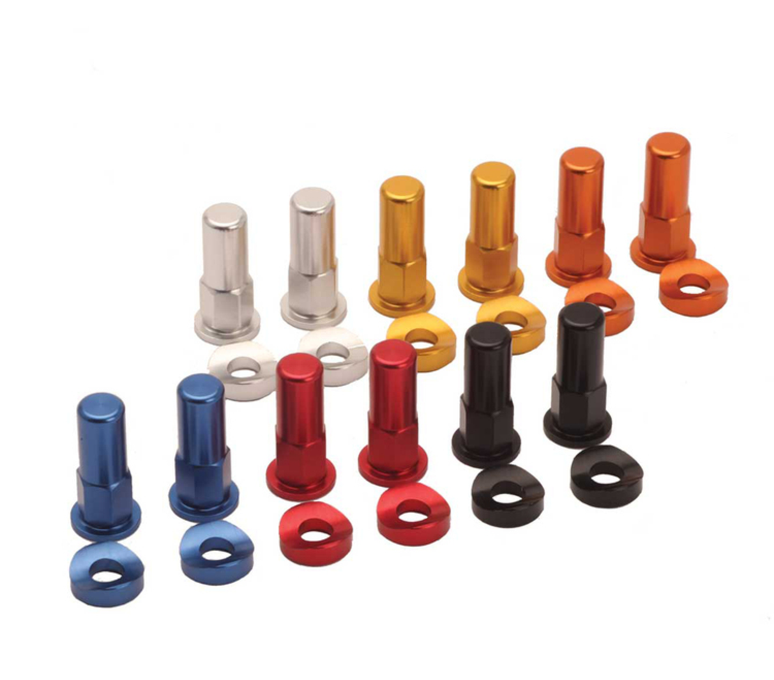 Заключващи гайки и шайби за джанти RFX Pro Rim Lock Nuts and Washers (Black) 2pcs STARK VARG