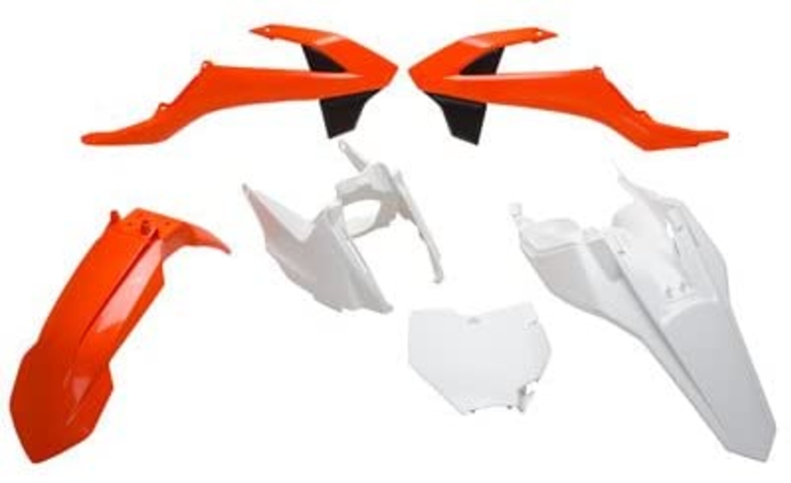 Пластмасов MX Replica кит POLISPORT за KTM 65 SX - 2016-21 OEM Color