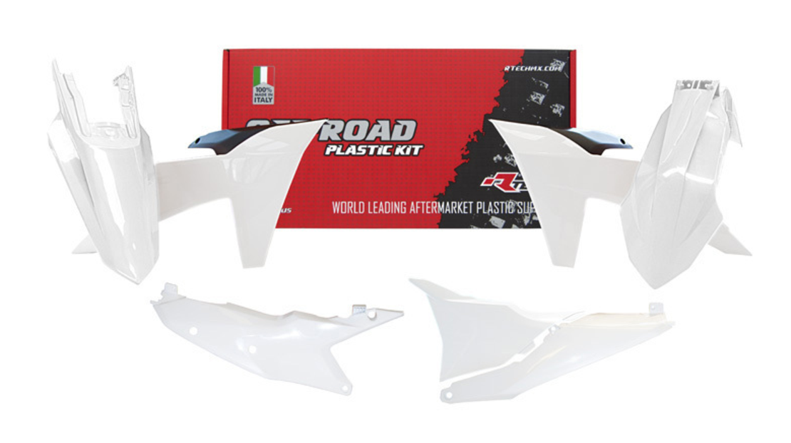 Комплект пластмаси RACETECH Plastic Kit with left Airbox Side Panel KTM 2024 (White)