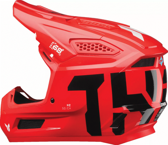 Мотокрос каска THOR FLEET FORGE RED