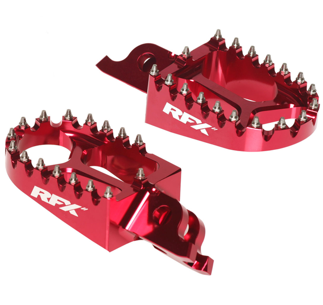 Степенки RFX Pro Footrests (Red) - CR 125R/250R 02-07 / CRF 150R / CRF 250R 04-26 / CRF 450R 02-26