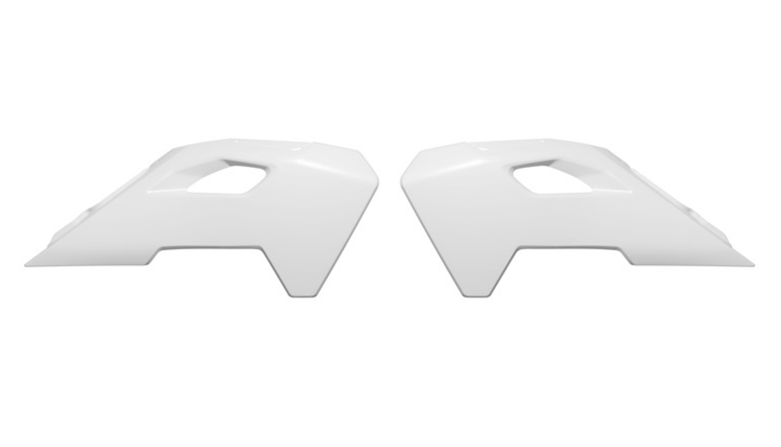 Пластмасови капаци за радиатор RACETECH Radiator Covers HUSQ TC 65 24-25 (White)