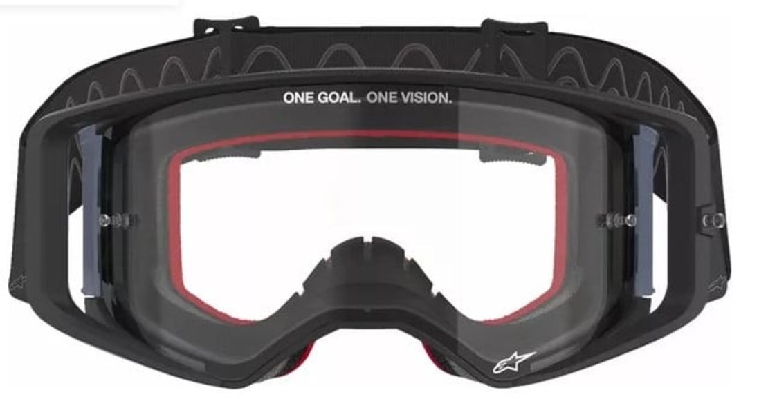 Мотокрос очила ALPINESTARS SUPERTECH CORP BLK/GRY CLEAR