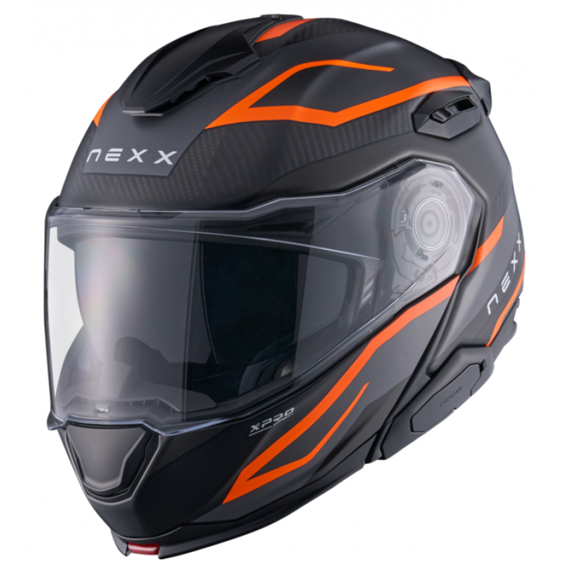 Каска NEXX X.LIFETOUR FLIP UP PRO MILE ORANGE GRAY