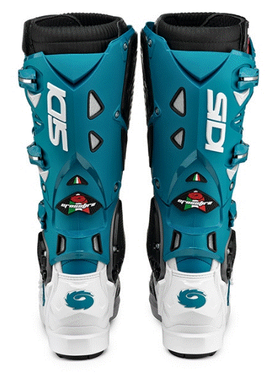 Мотокрос ботуши SIDI CROSSFIRE 3 SRS WHITE/PETROL