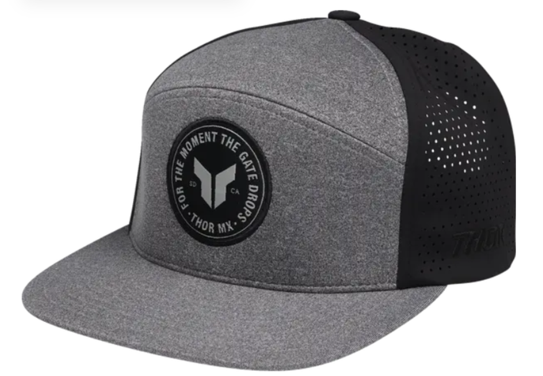 Шапка THOR BADGE HTR GREY/BLACK