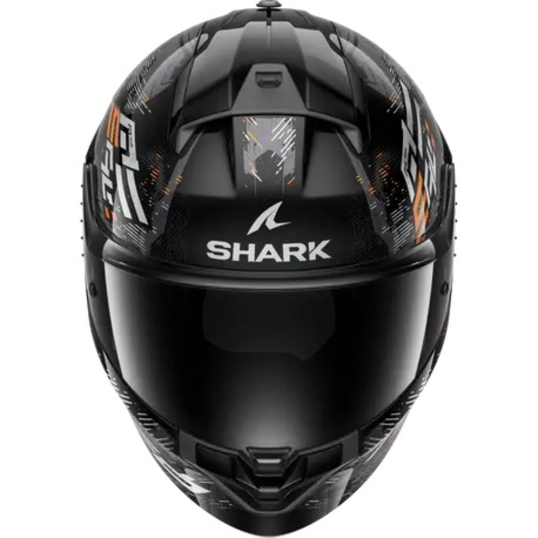 Каска SHARK RIDILL 2 MOLOKAI GLOSS BLACK/GRAY/ORANGE