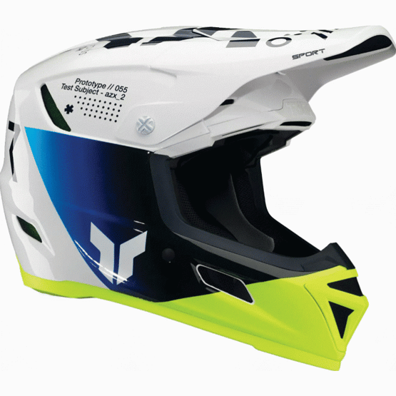 Мотокрос каска THOR REFLEX SPORT STRIKE NAVY/ACID MIPS