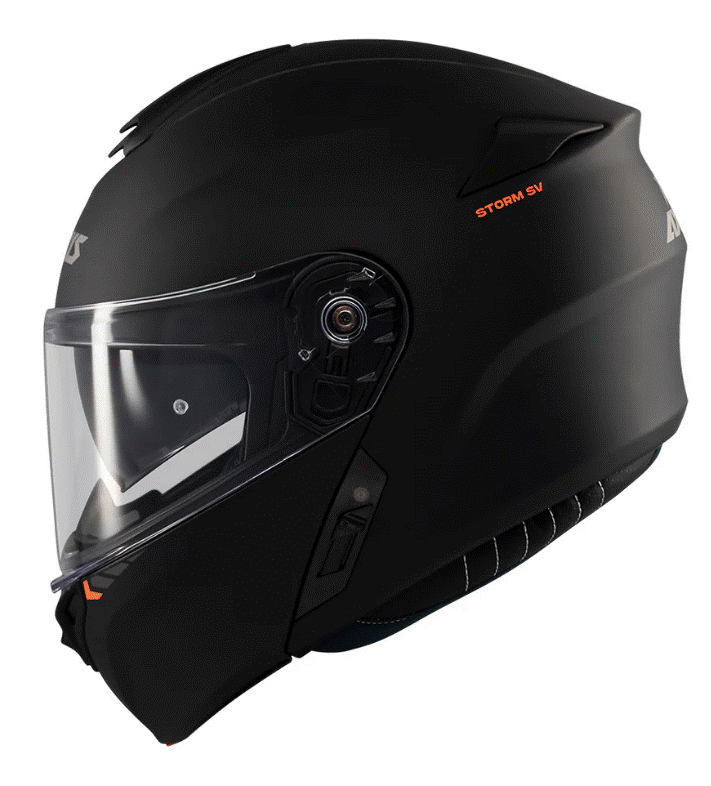 Отваряема каска AXXIS STORM S SV SOLID А1 МАТТ