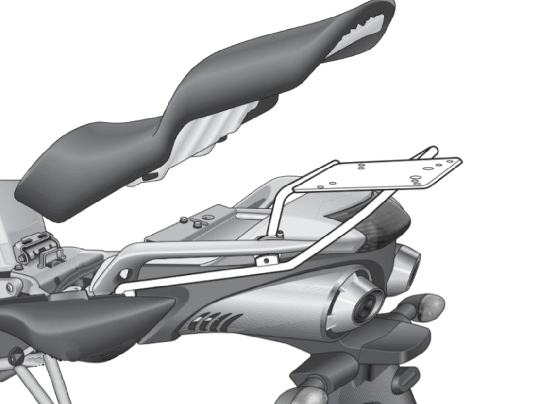 Монтажен комплект за куфари SHAD TOP MASTER YAMAHA FAZER 600 04-09
