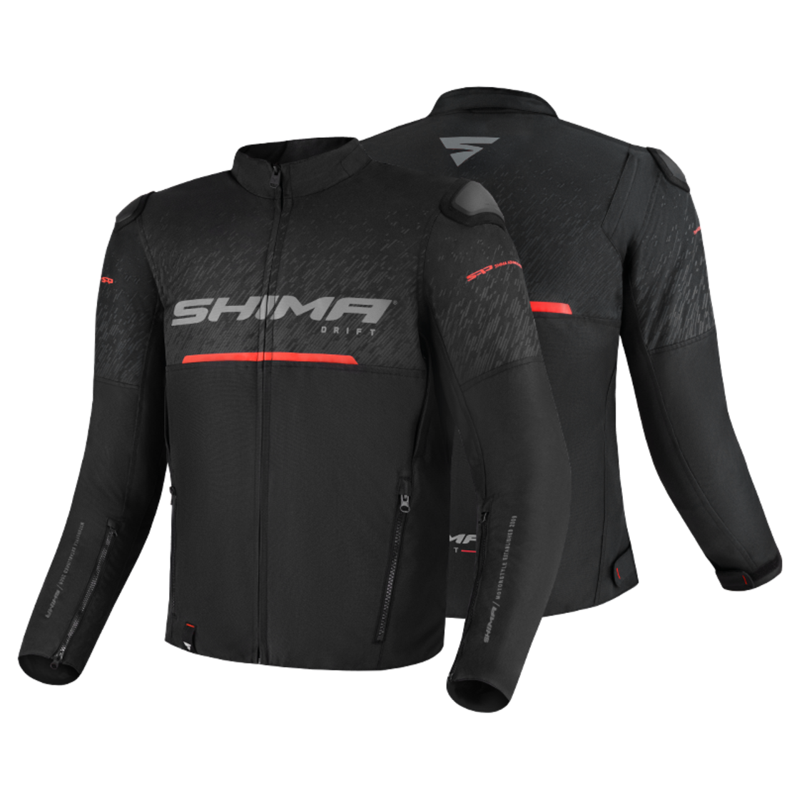 Текстилно мото яке SHIMA DRIFT BLACK