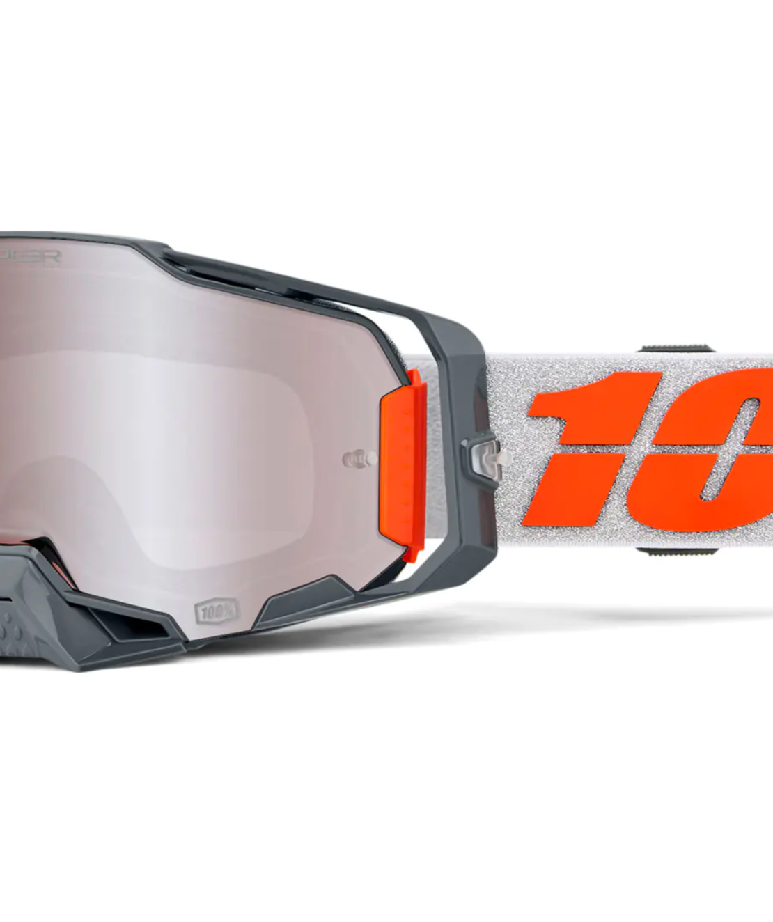 Мотокрос очила 100% ARMEGA HIPER SILVER/MIRROR SILVER