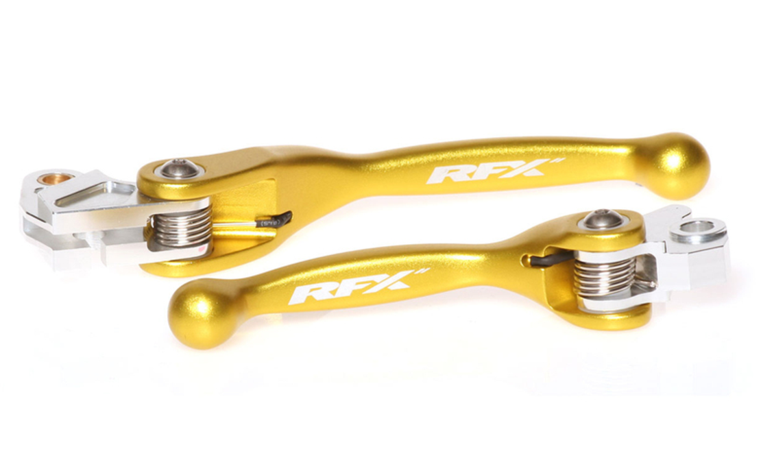 Комплект лостове RFX Race Forged Flexible Lever Set (Yellow) RMZ250/450 07-16